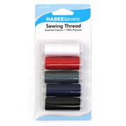 Thread Pack 5 Assorted Colours 120m per spool